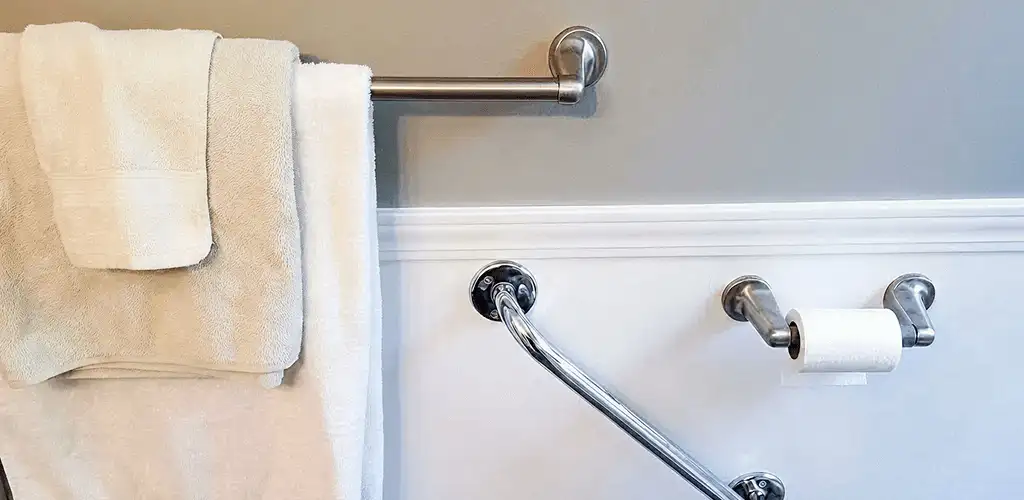 Bathroom grab bar installation for safety and accessibility in Madison, WI